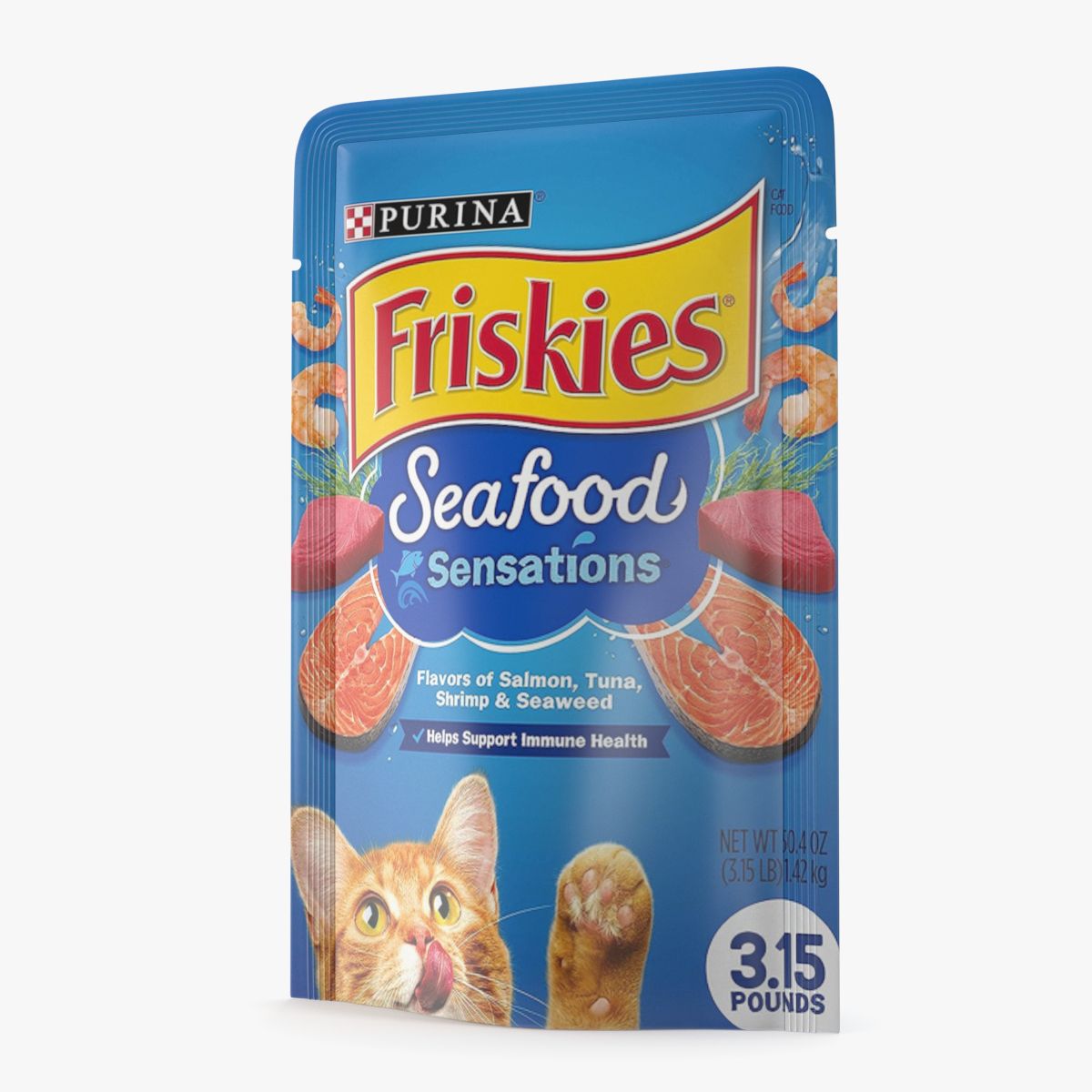 Сумка для кошачьего корма Friskies 3d model