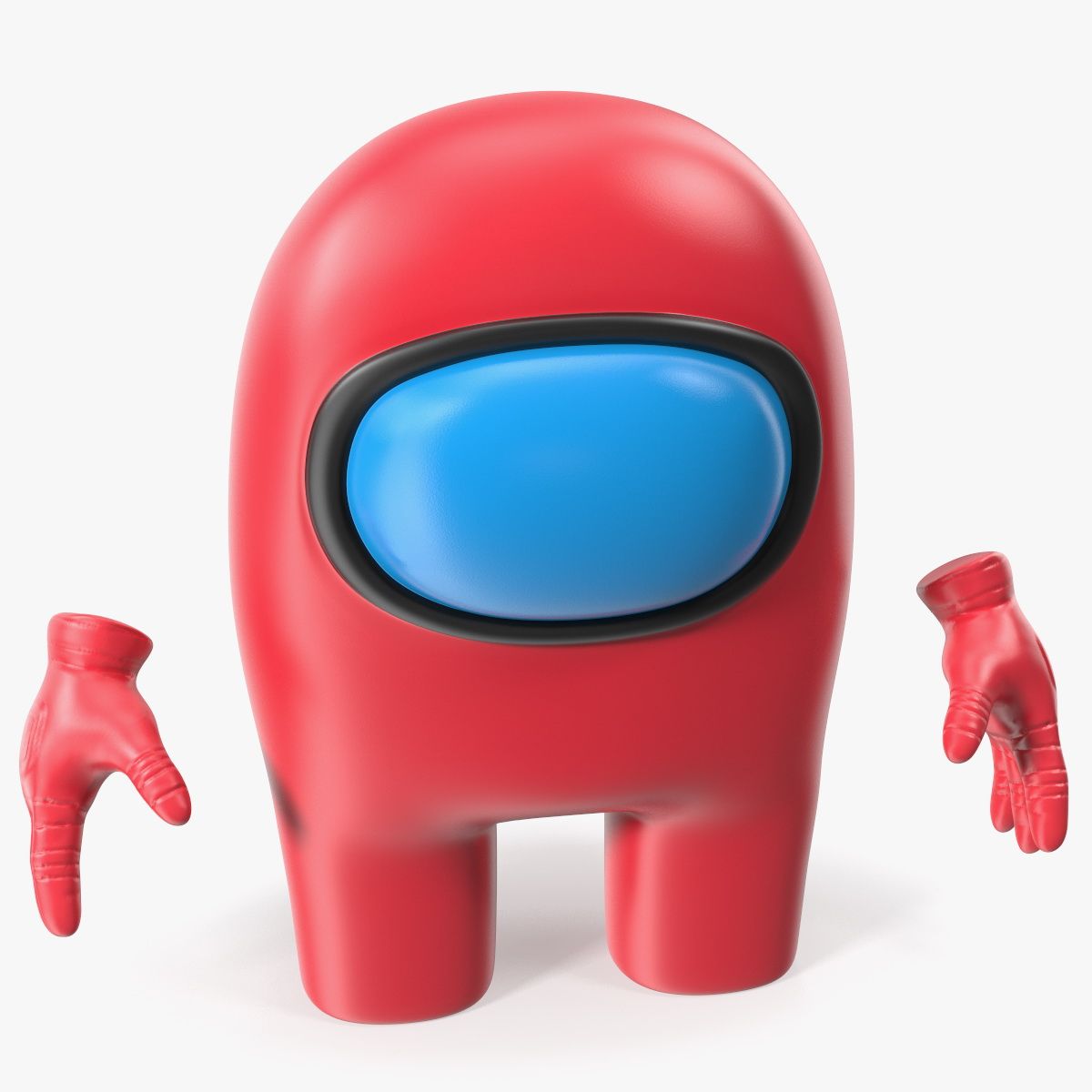 我们之中的人物红色 3d model