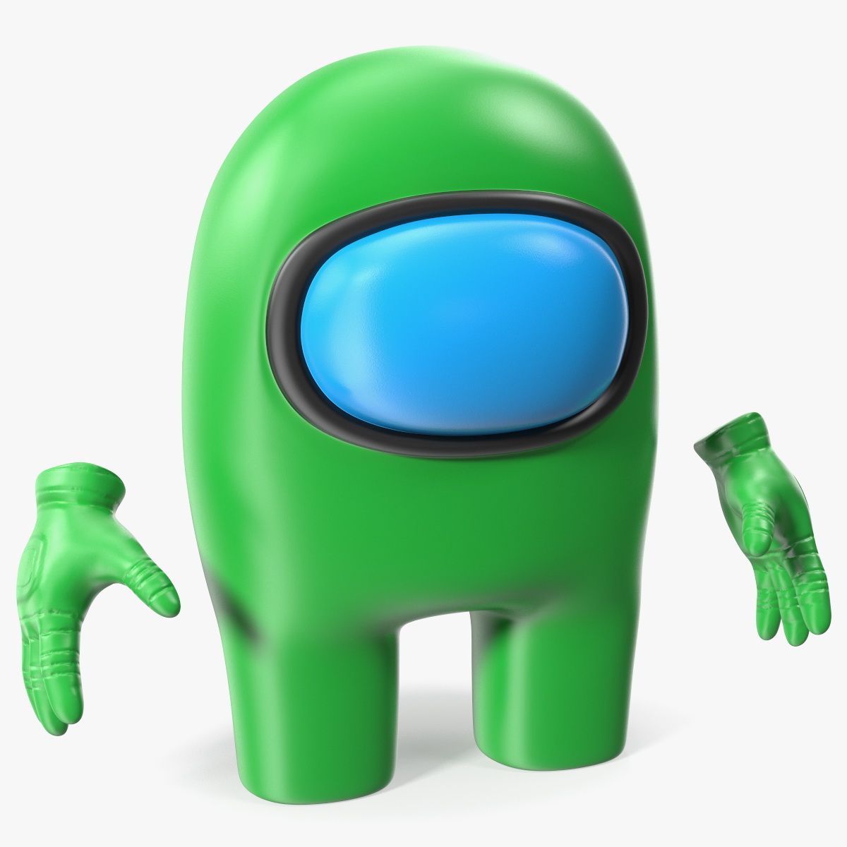 我们当中的绿色人物 3d model